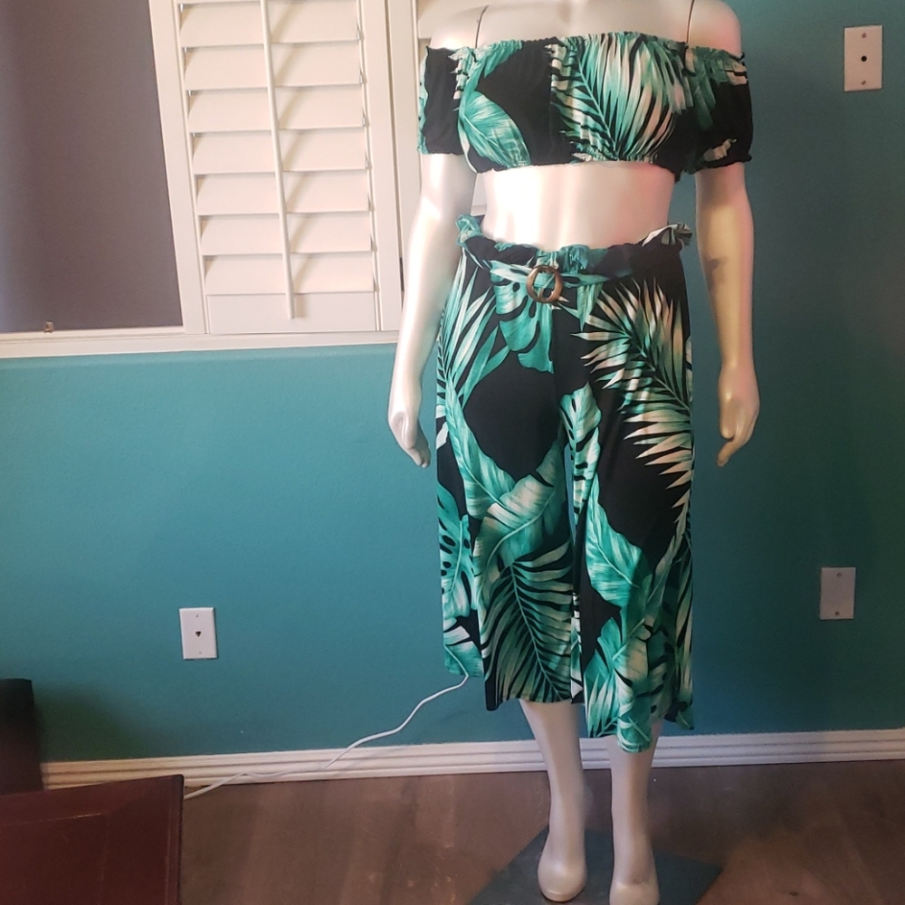 Tropical 2-Piece Set Size 3x